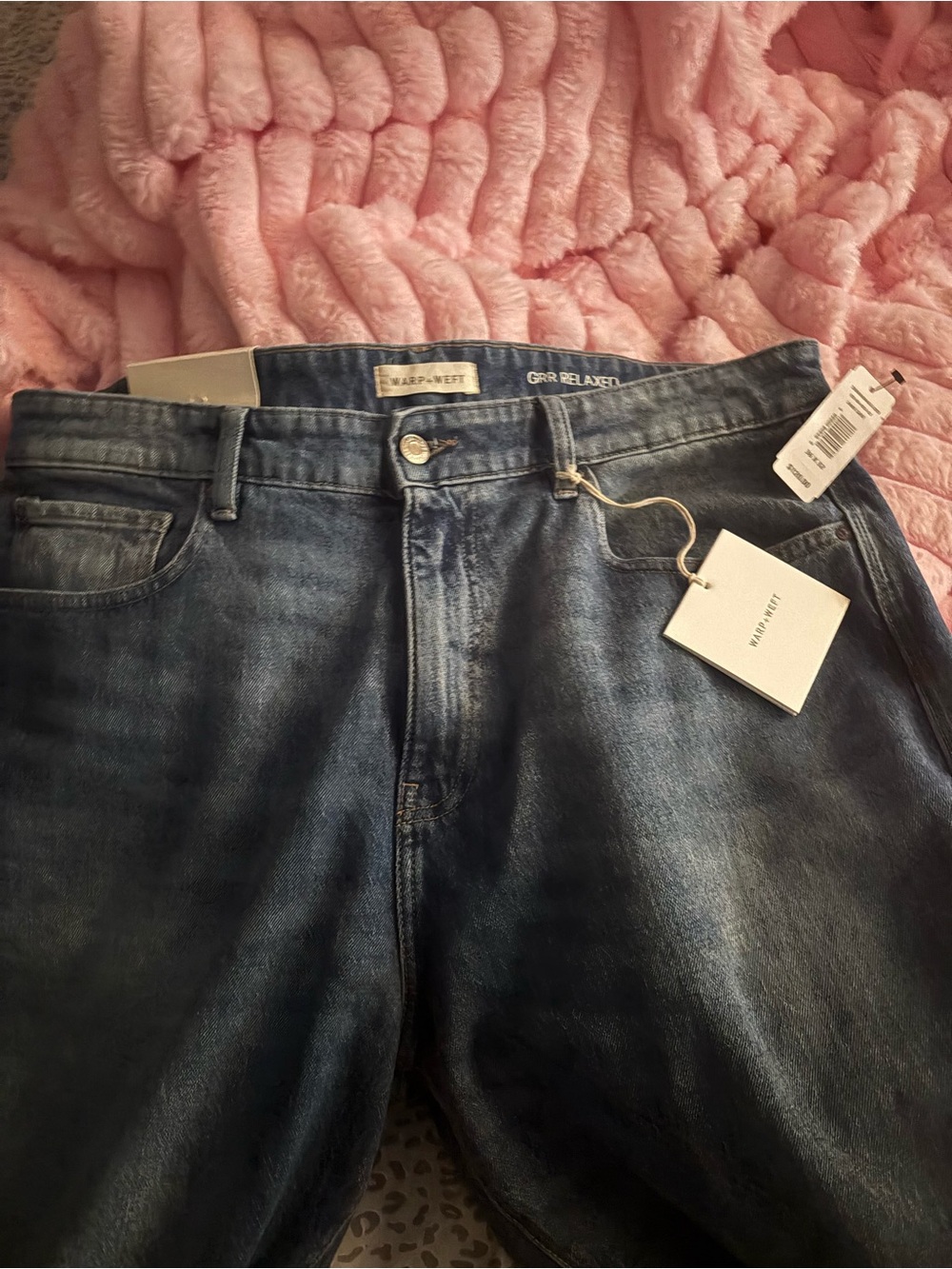 Warp + Weft Woman’s Relaxed Blue Jeans